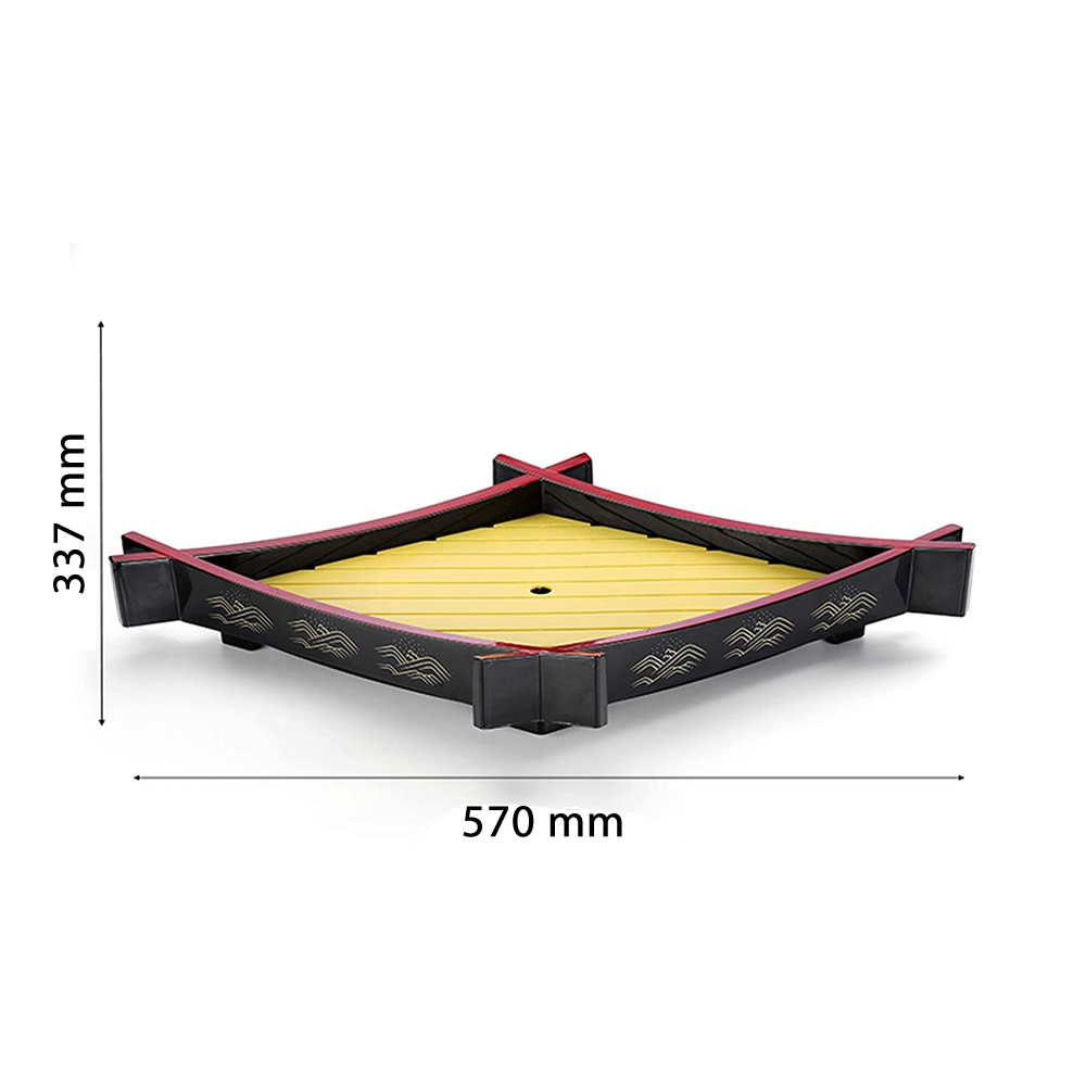 Diamond Large Sushi Tray Dimensions