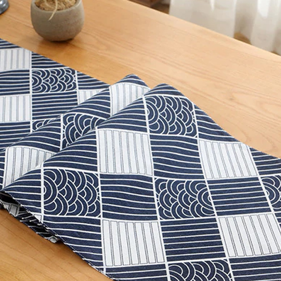Japanese Pattern Table Runner